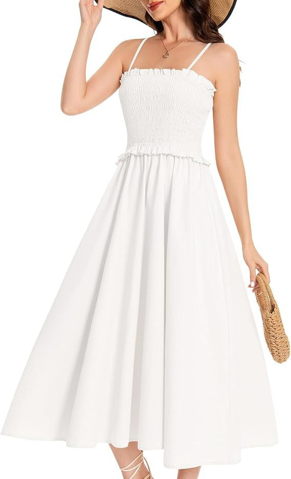 Women's French Style Vacation Elegant Strap Dress