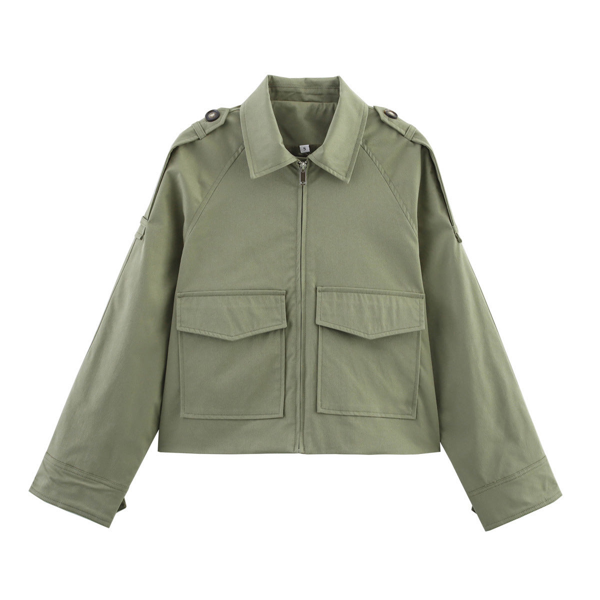 Women's Lapel Long Sleeve Solid Color Trench Coats