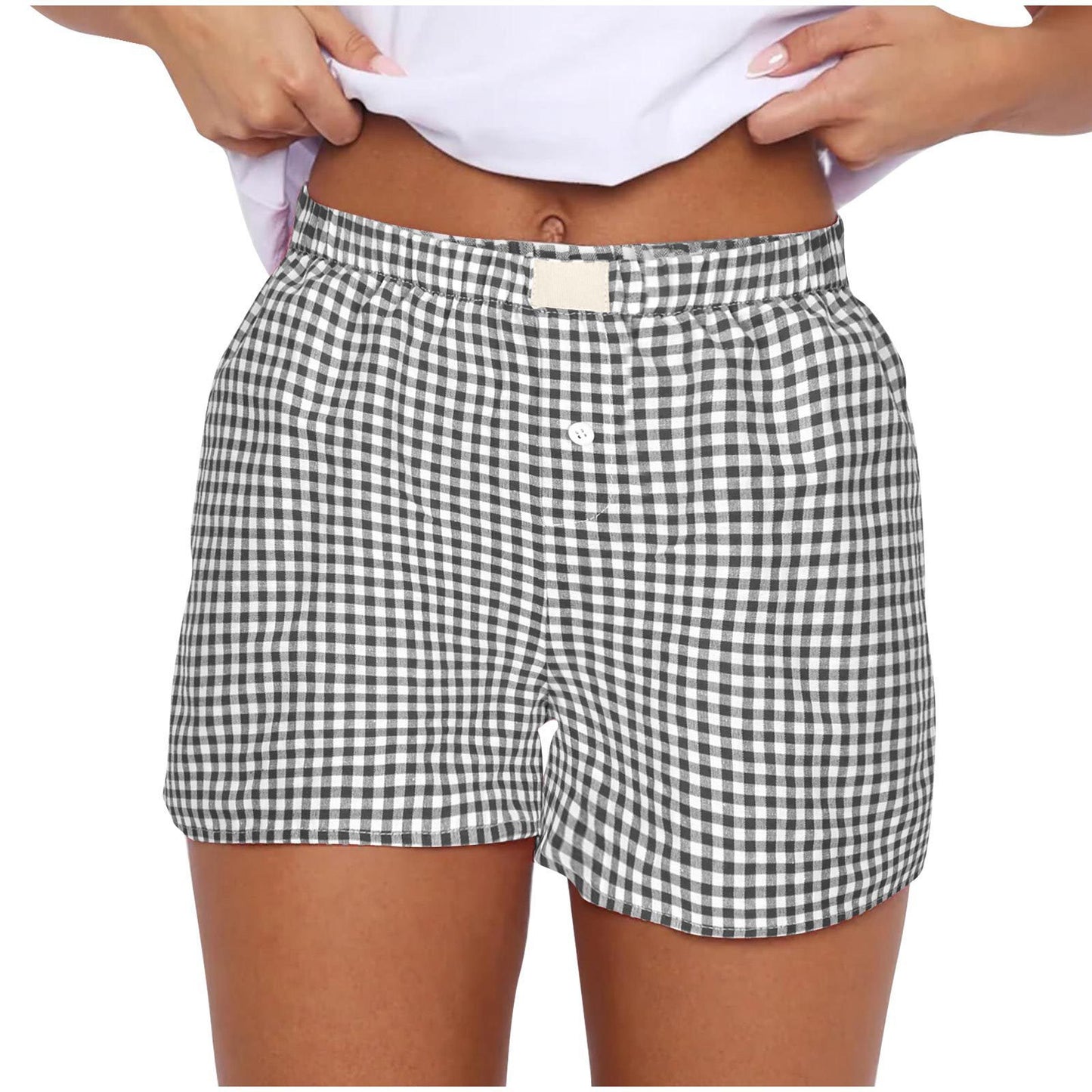 Women's Casual Comfortable High Waist Loose Wide Shorts