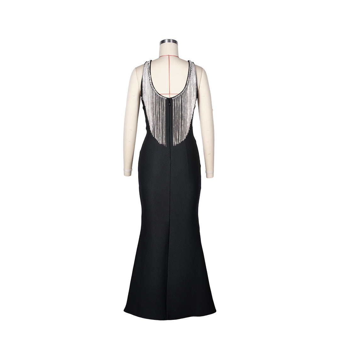 Women's Slim Fit Slimming Party Long Bandage Dress