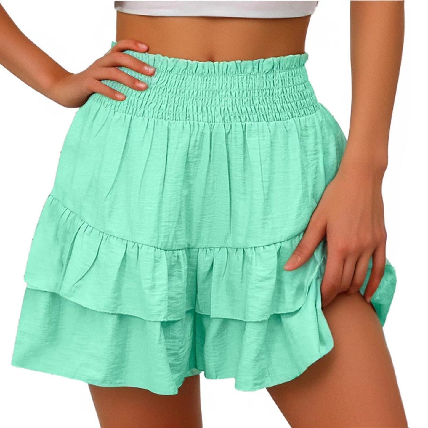 Charming Summer Fashion Drape Casual Culottes Skirts