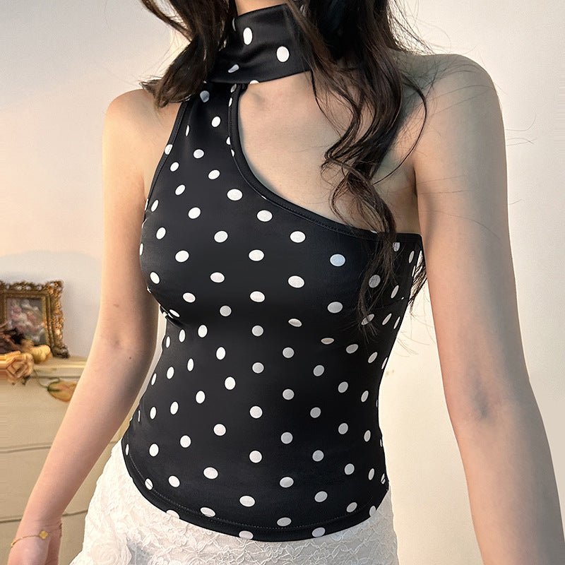 Women's Halter Polka Dot Hot Sexy Inner Shorts