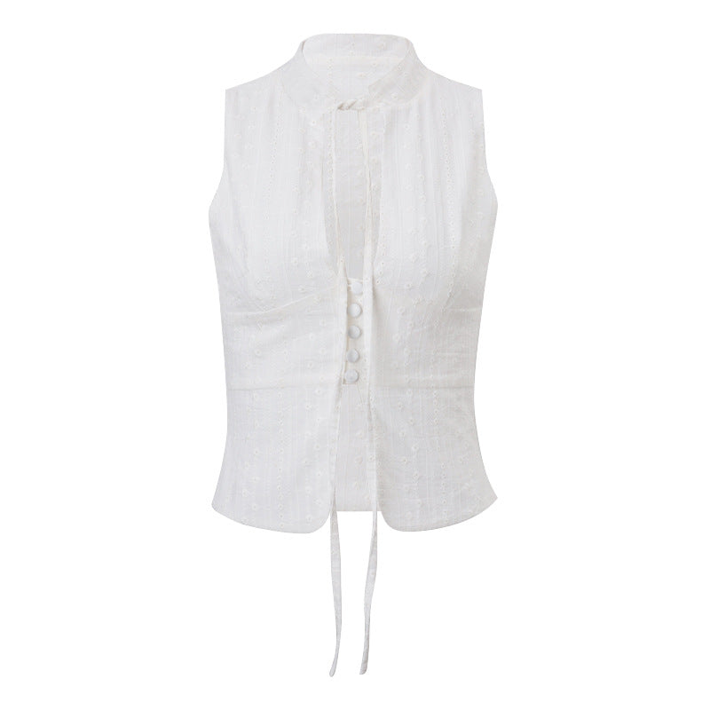 Women's Summer Fashion Street Sexy Bare Midriff Tops