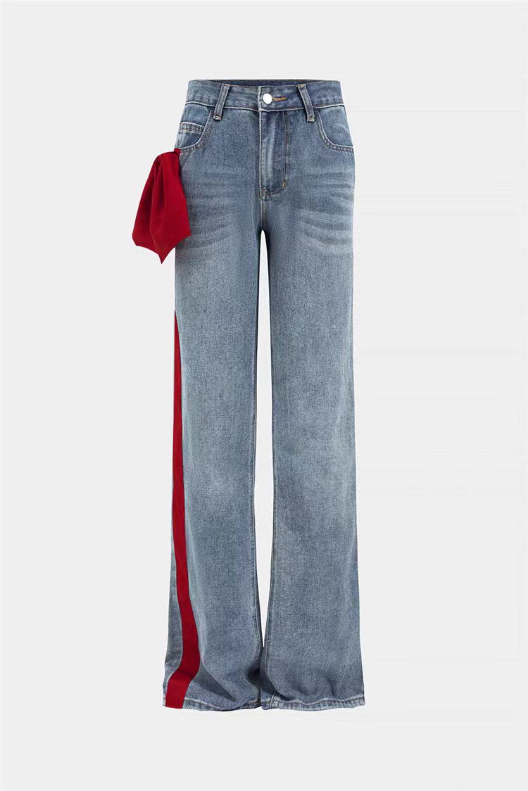 Women's Trendy Luxury Fashion Temperament Slim Fit Jeans