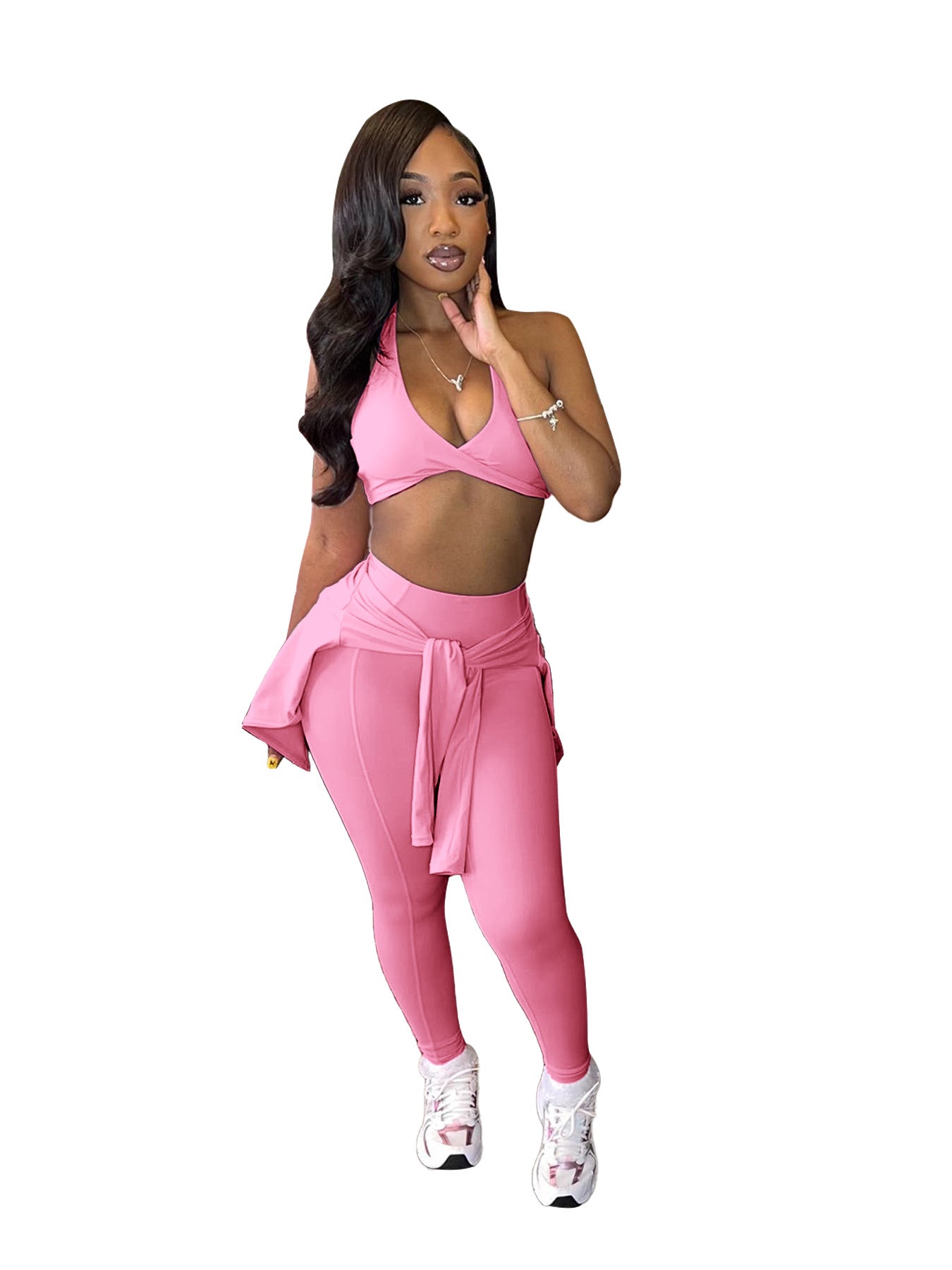 Women's Comfortable Tight Sports Casual Three-piece Suits