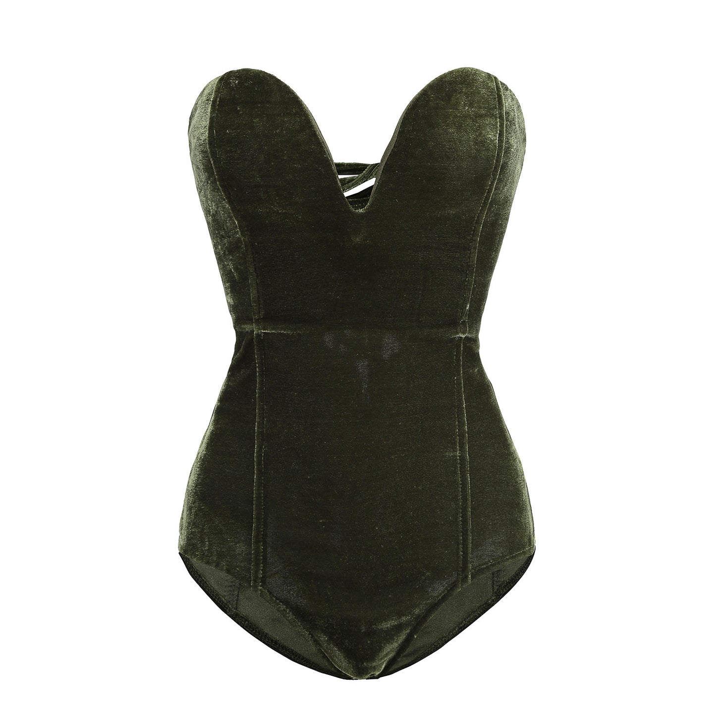 Women's Gold Veet Sexy Tube Versatile Bikini Jumpsuits