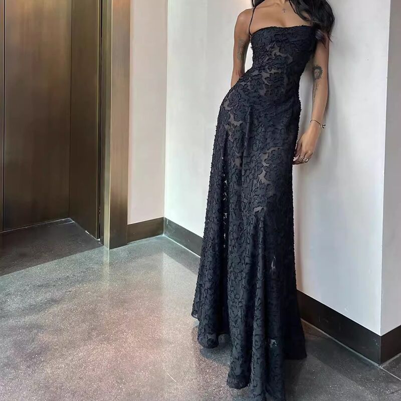 Women's Dress Long Slim Fit Temperament Vacation Dresses