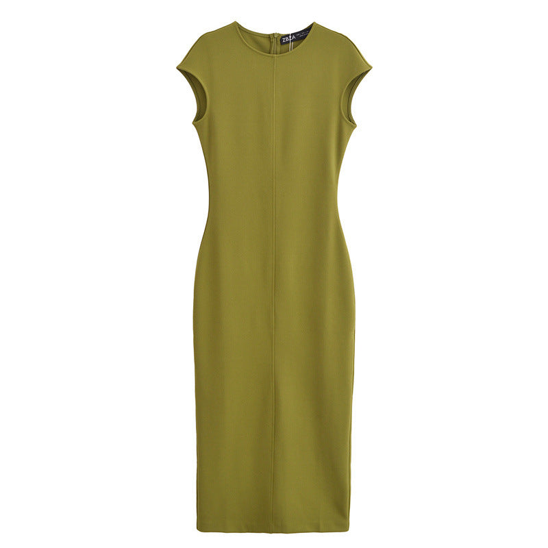 Women's Spring Dress Sleeveless Slimming Temperament Design Dresses