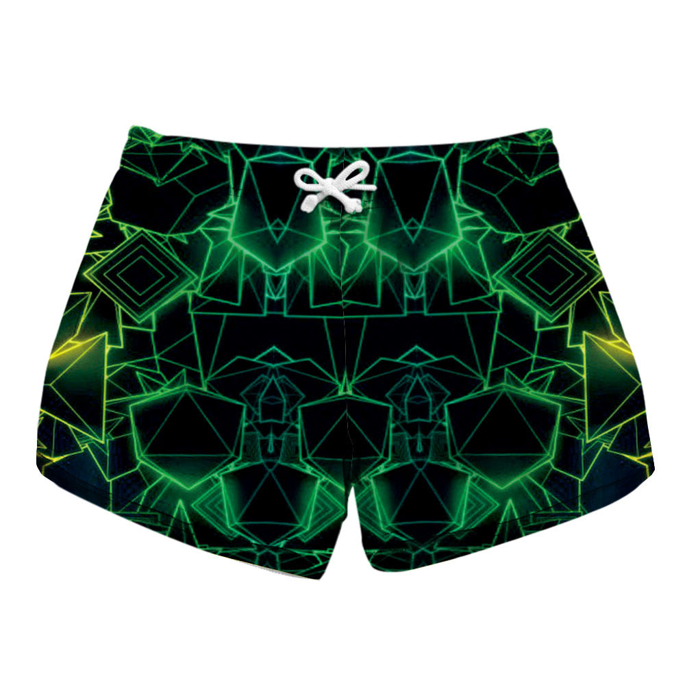 Women's Sexy Beach Digital Printing Cute Shorts