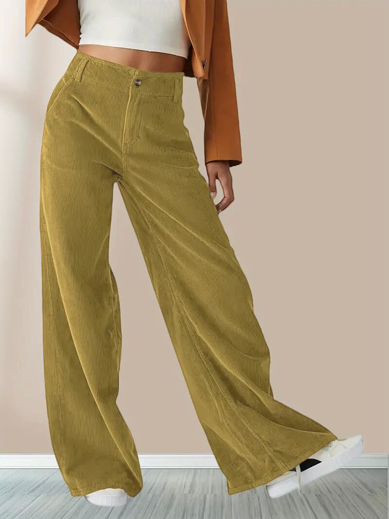 Women's Trousers With High Waist Slimming Casual Pants