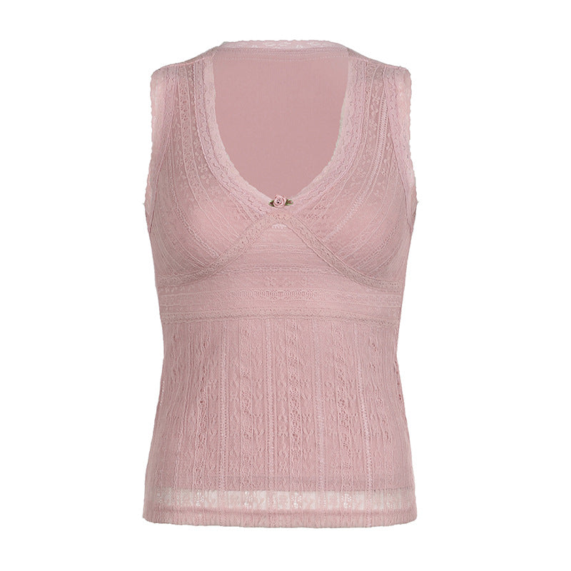 Fashion Trendy Printed Slim Fit Slimming Tops