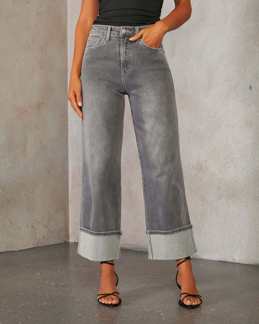 Women's Spring Elastic Straight Quality Retro High Jeans