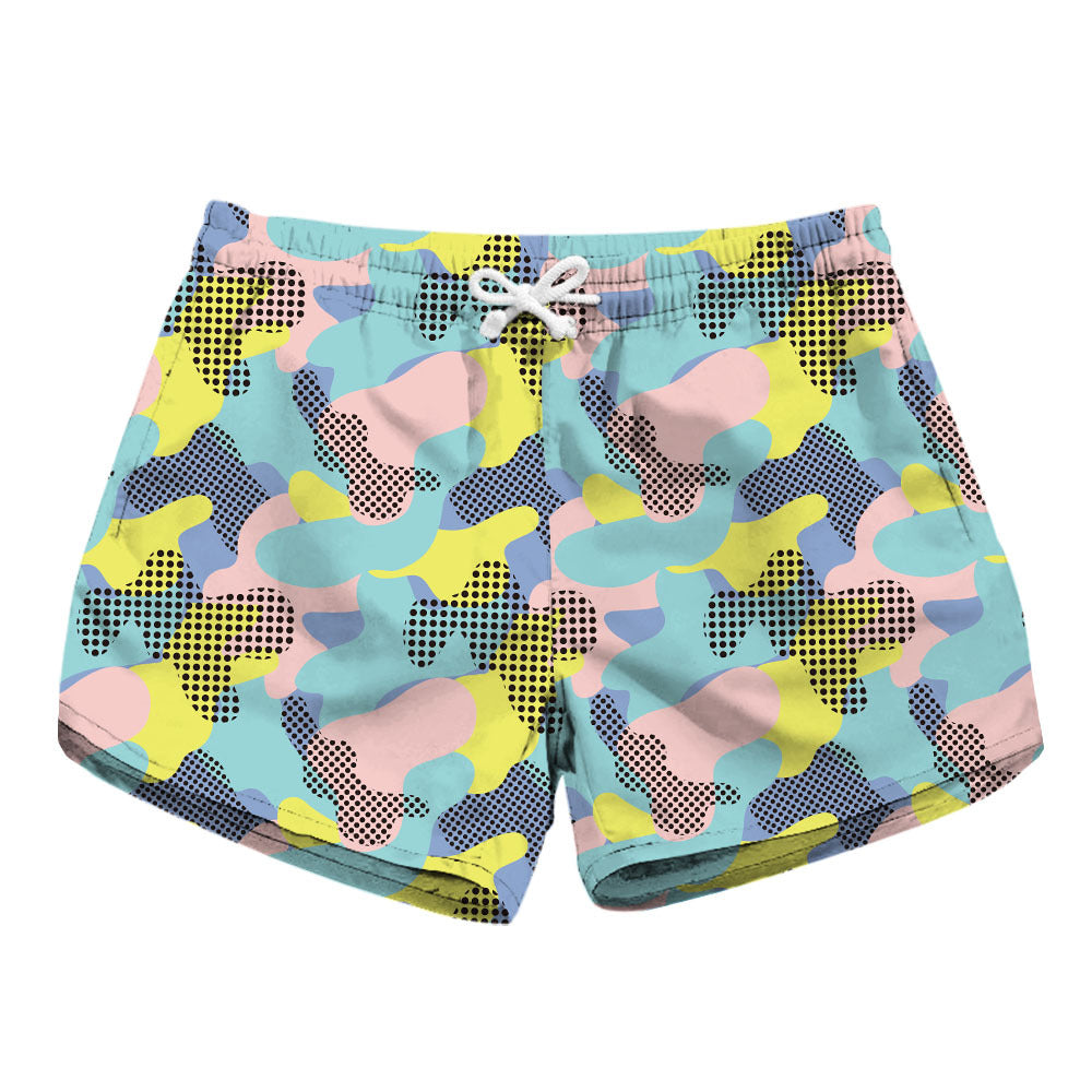 Women's Sexy Beach Digital Printing Cute Shorts