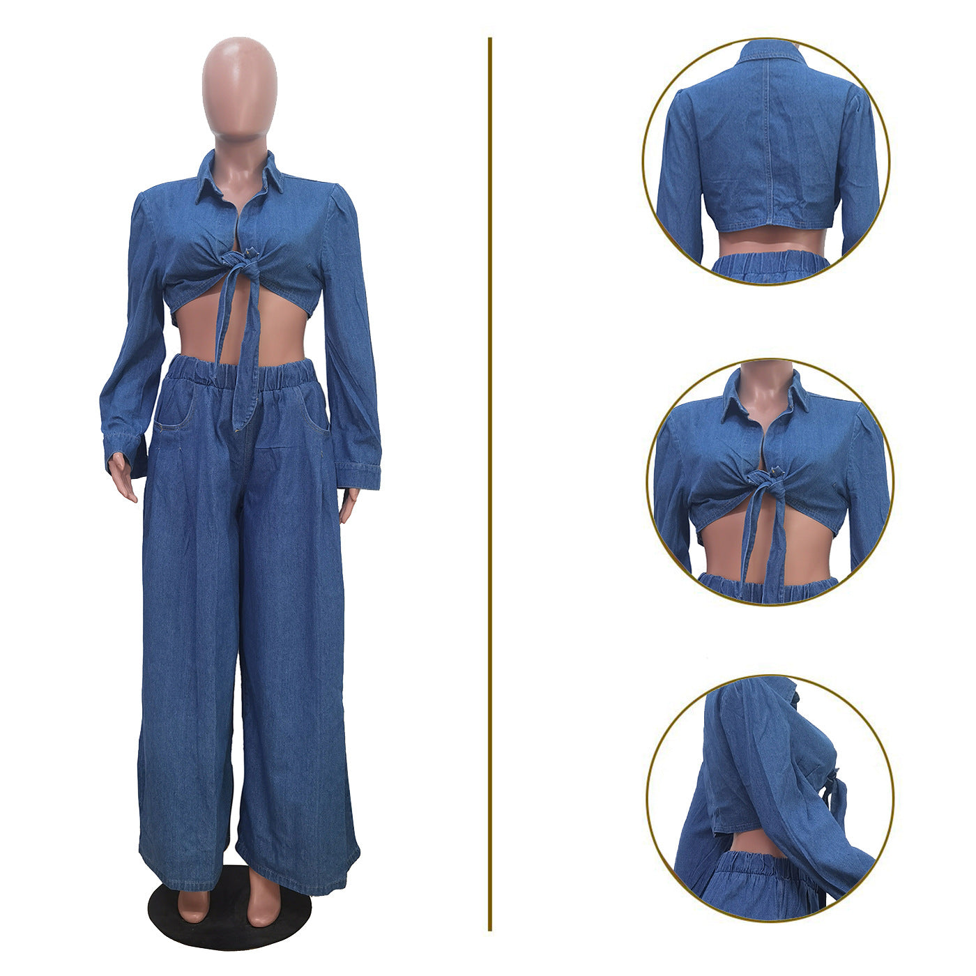 Women's Classy Beautiful Creative Casual Denim Jeans