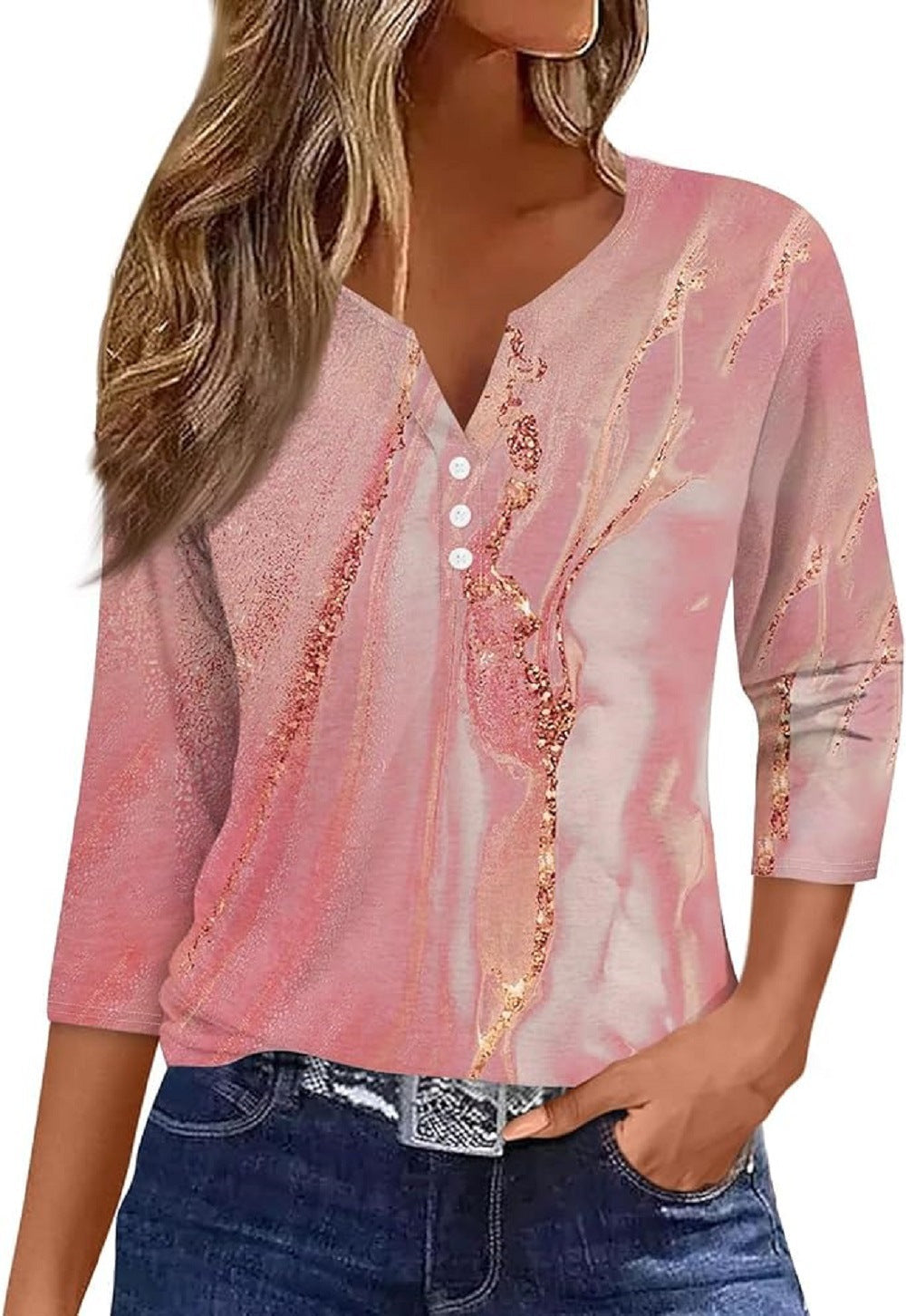 Women's New T-shirt Printed Short-sleeved Source Blouses