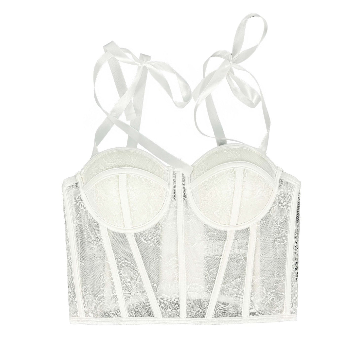 Cinched Waist Breathable Body Shaping Fishbone Tops