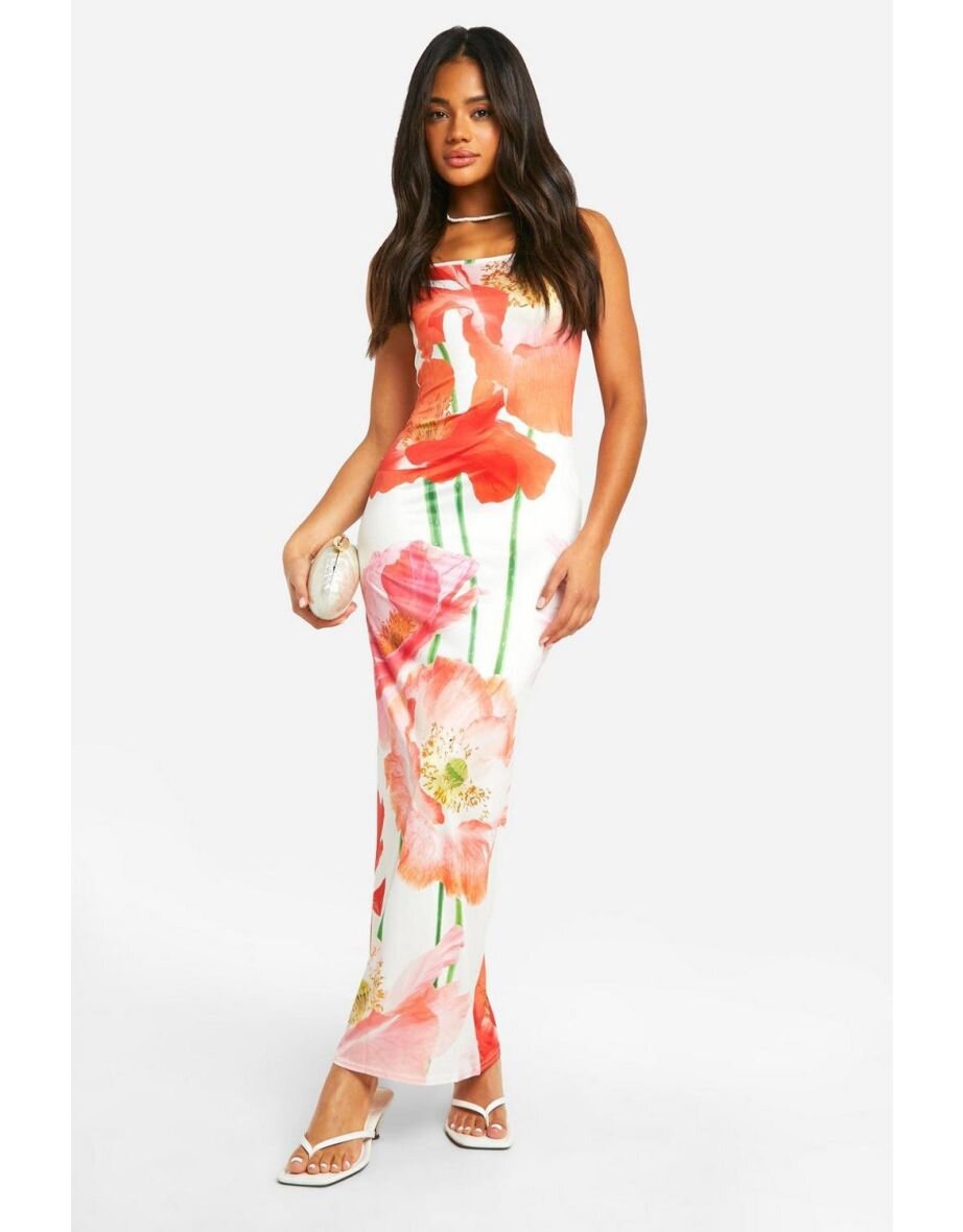 Women's Printing Summer High-grade Suspender French Dress Dresses