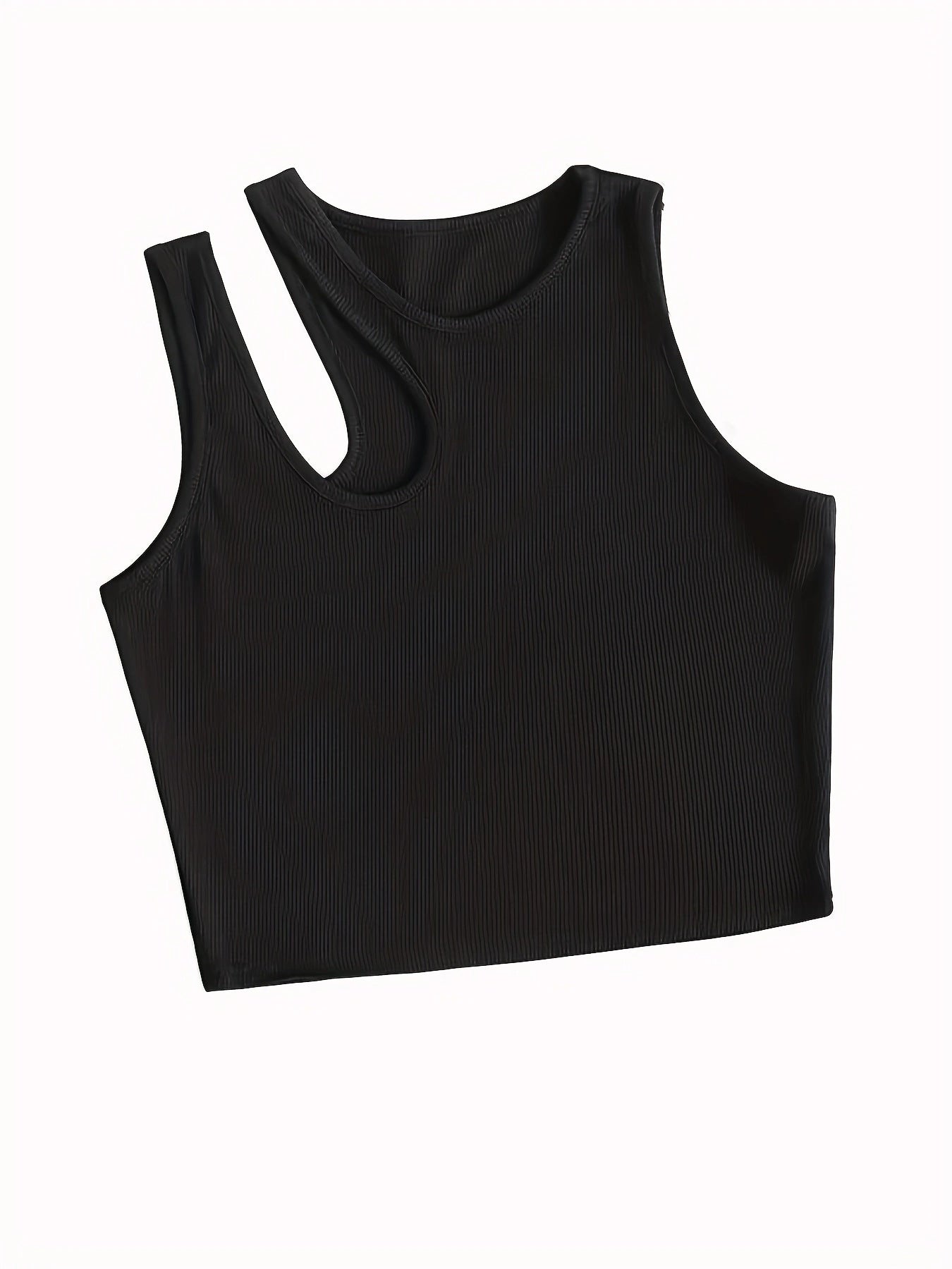 Women's Summer Slim Irregular Breast Enhancement Printing Tops