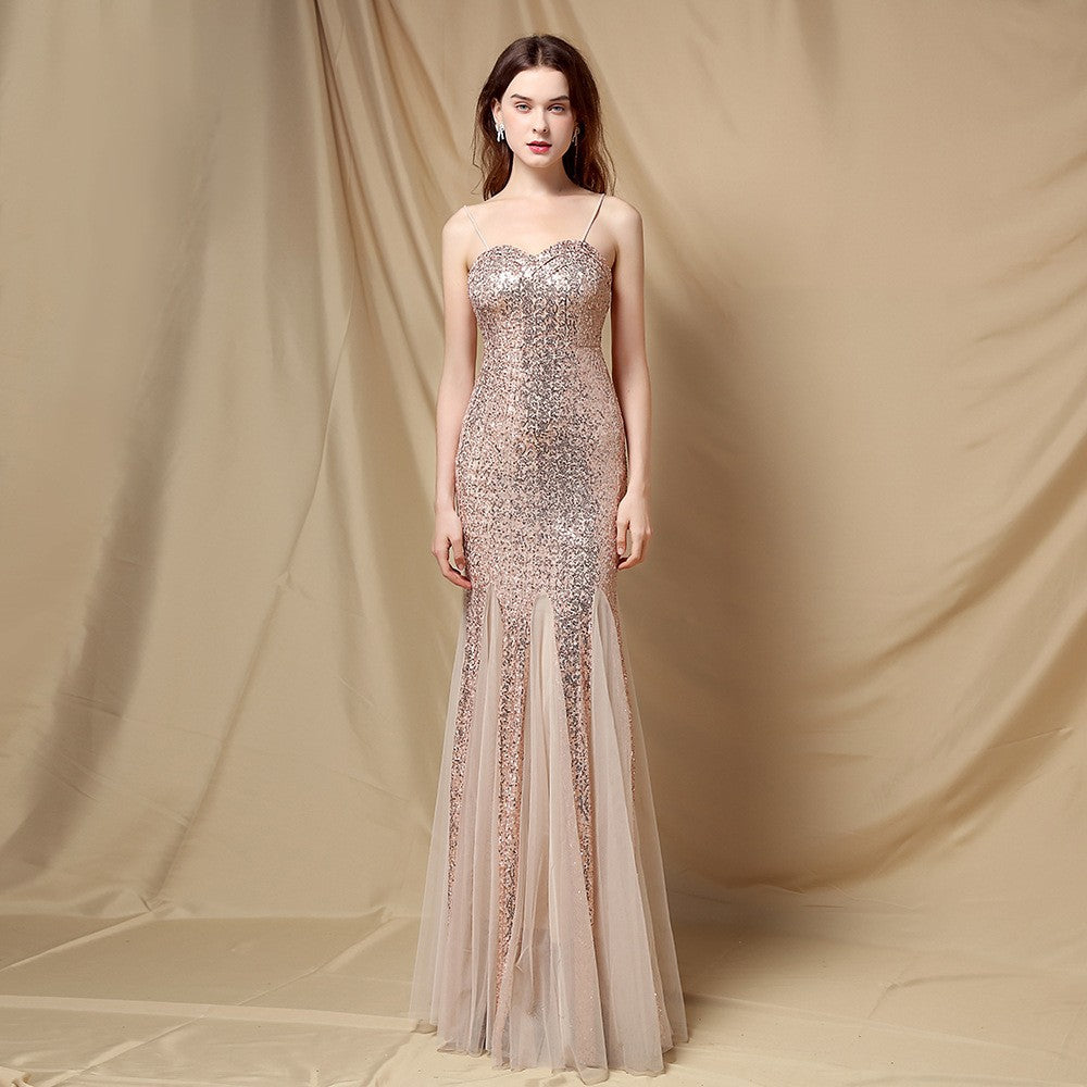 Bride Long Sling Appreciation Dinner Fishtail Car Skirts