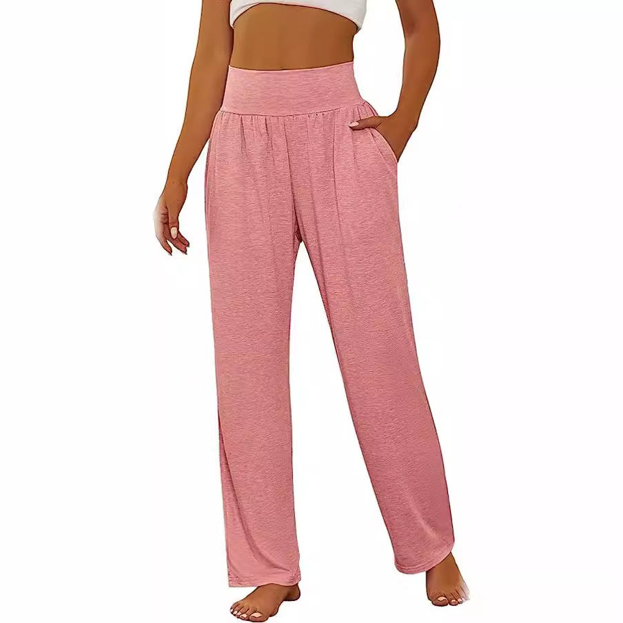 Women's Yoga Loose Track High Waist Casual Pants