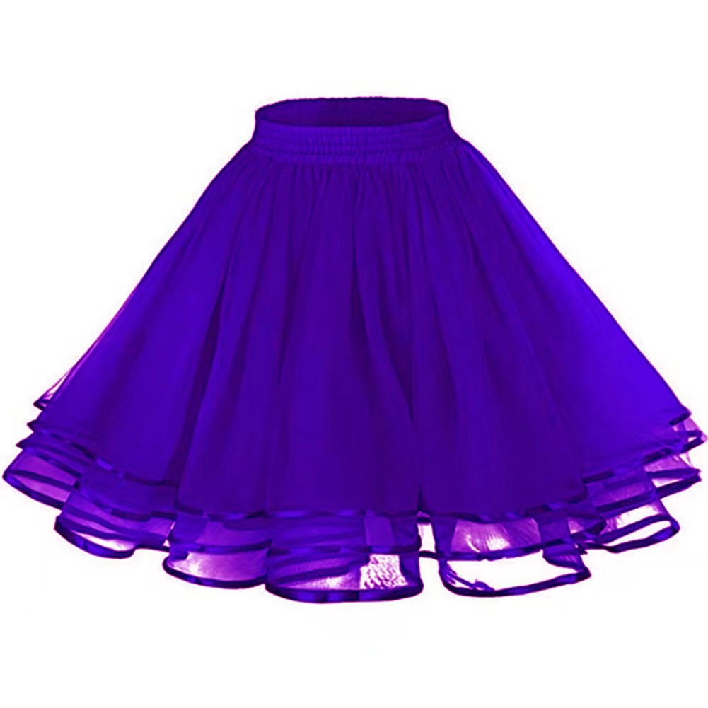 Crinoline Boneless Soft Veil Daily Ribbon Skirts
