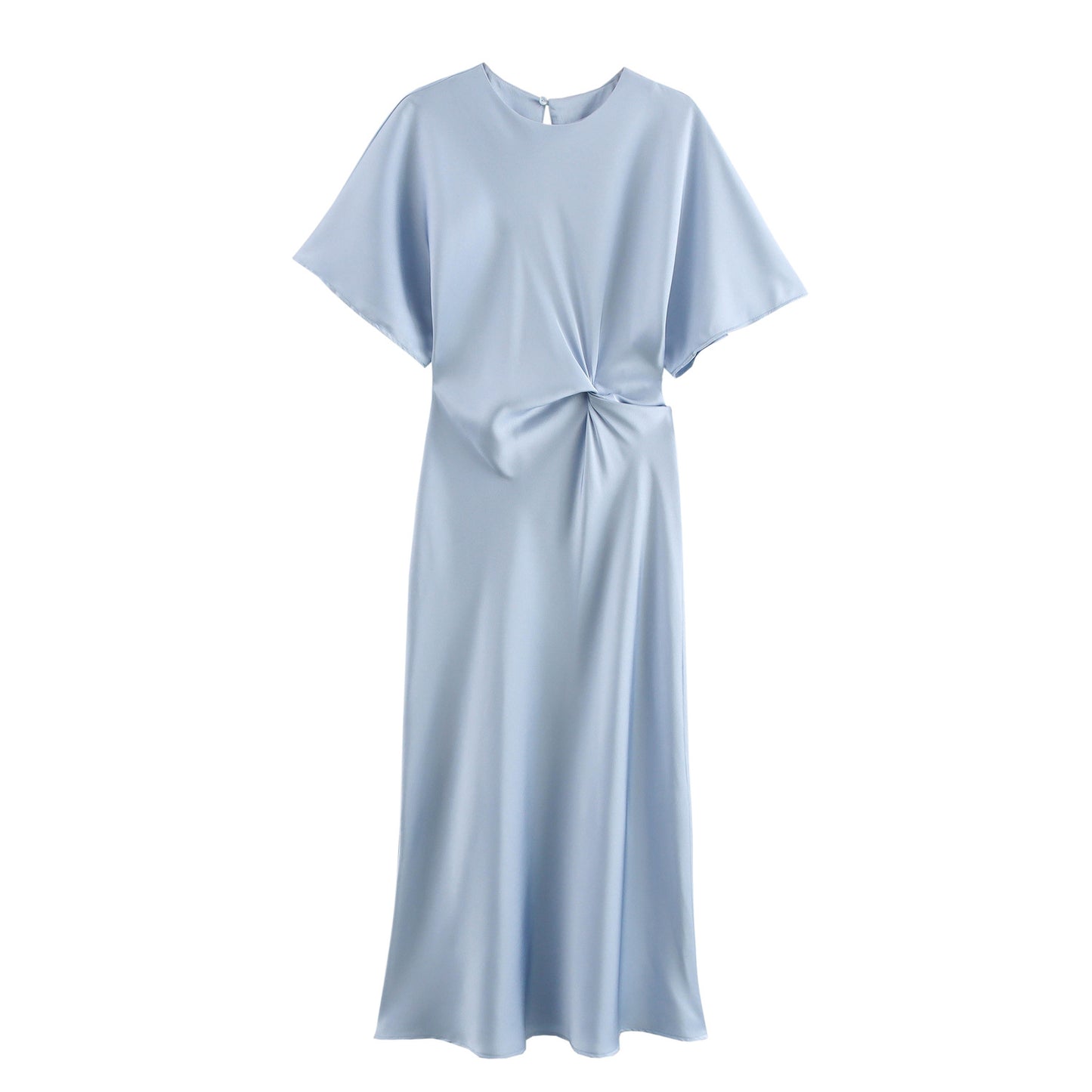 Women's Fashion Simple Bow Tie Silk Satin Clothing