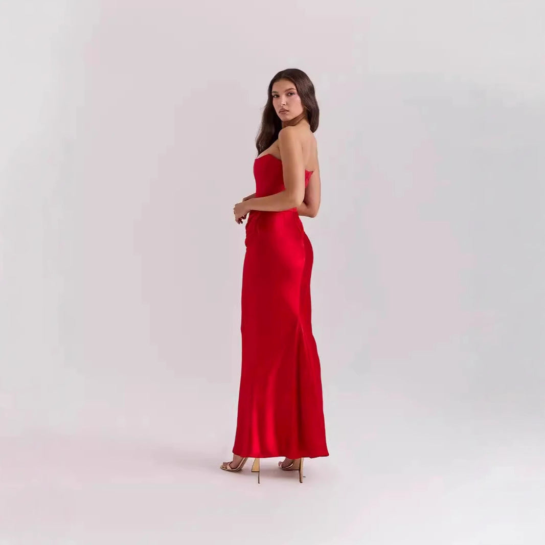Women's Fashion Tube Sexy Backless Slim Fit Tops