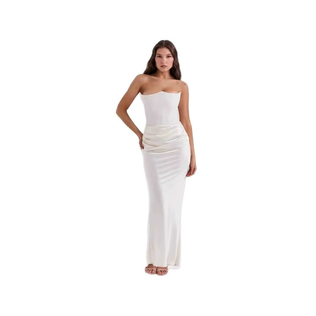 Women's Fashion Tube Sexy Backless Slim Fit Tops