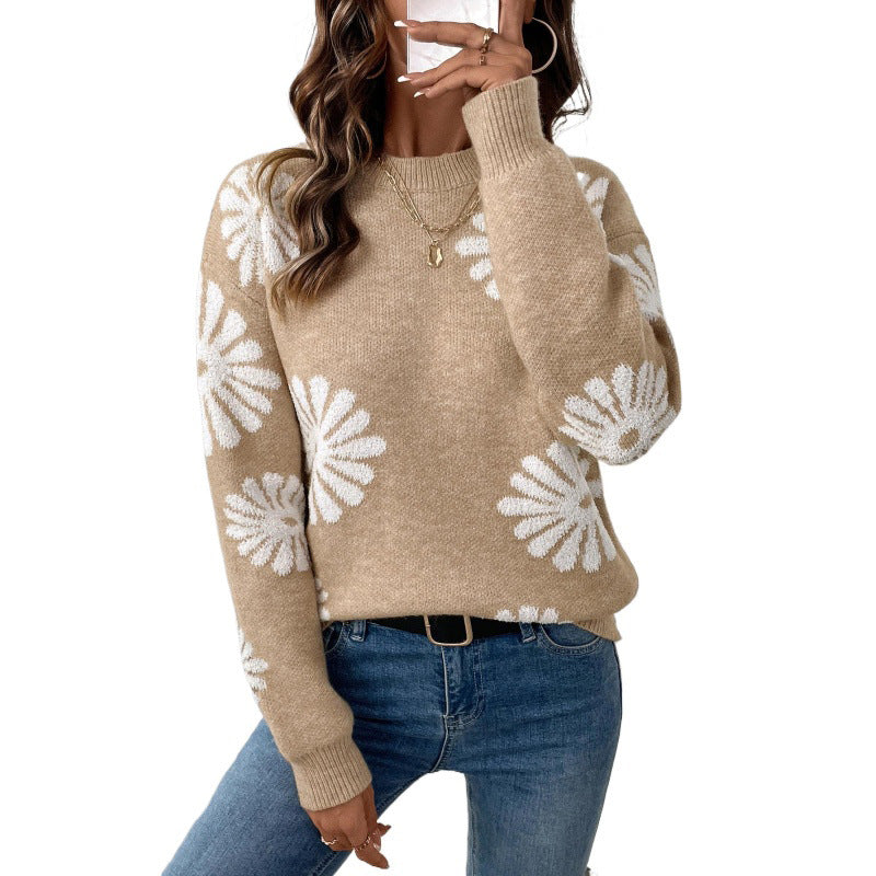 Women's New Pullover Casual Long-sleeved For Sweaters