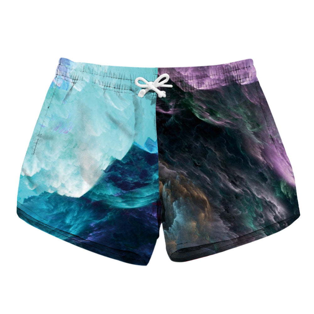 Women's Sexy Beach For Digital Printing Casual Shorts
