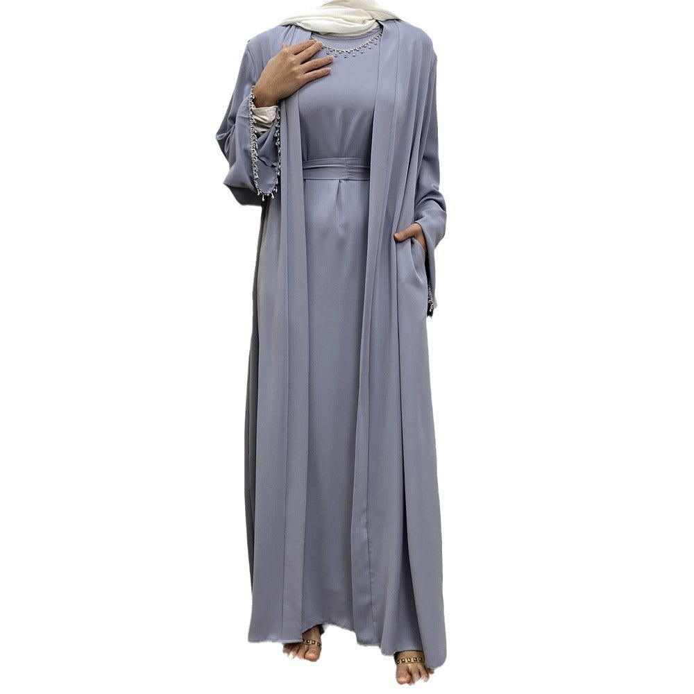 Fashion Versatile Creative Sleeveless Dress Muslim Suits
