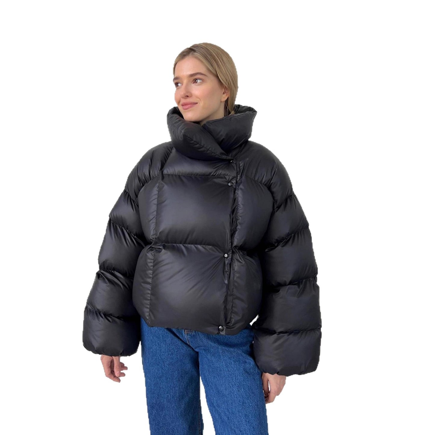 Women's Bread Trendy Padded Cotton Hooded Winter Coats
