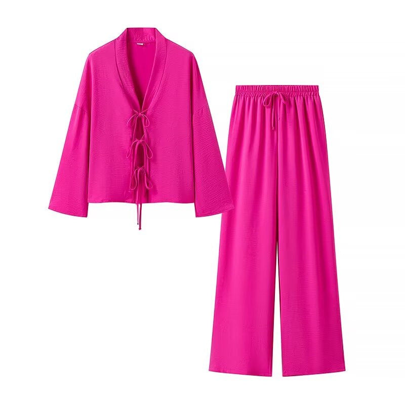 Women's Autumn Loose Temperament Leisure Long Sleeve Suits