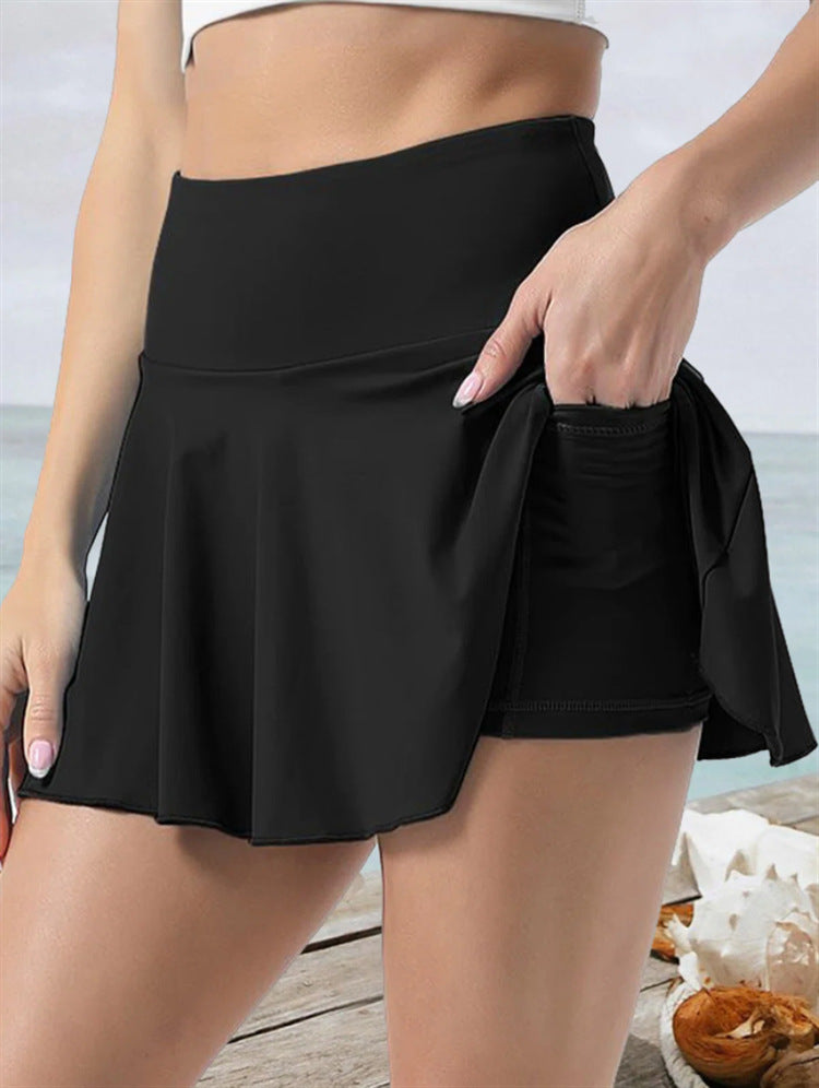 Women's Elegant Pleated Tennis High Sports Skirts