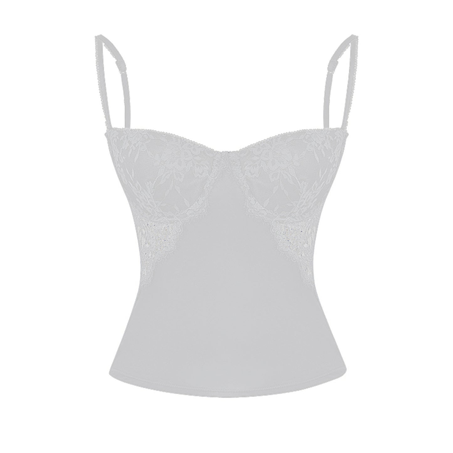 Summer Slim Lace Stitching Hollow Sexy Tops