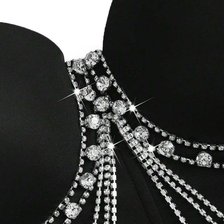 Fishbone Bra Outer Wear Design Sense Tops