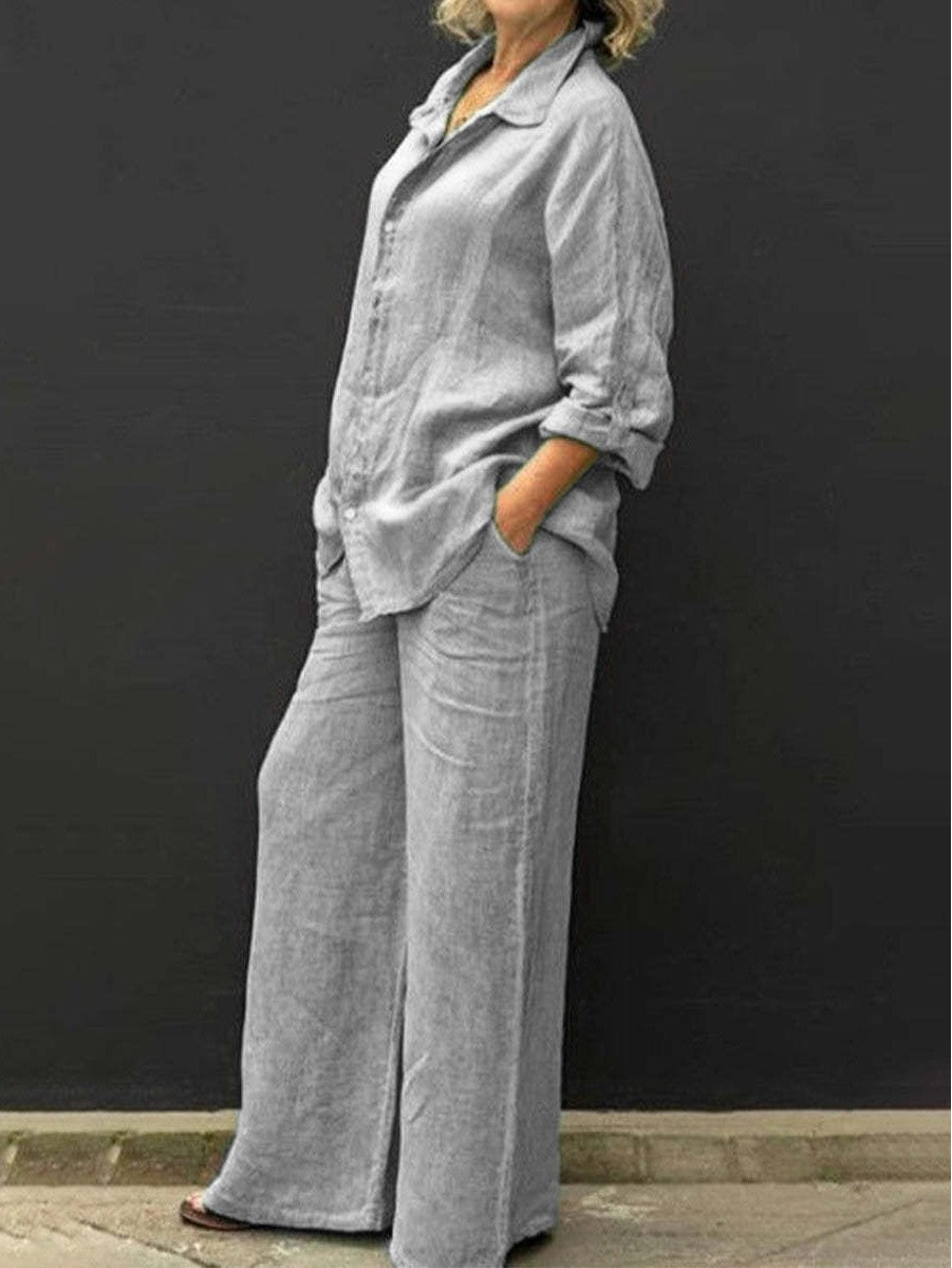 Women's Innovative Shirt Outfit Casual Urban Suits