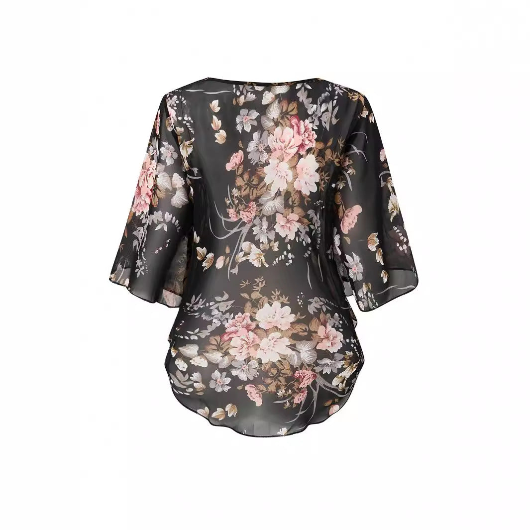 Women's Durable Casual Chiffon Sexy Shirt Blouses