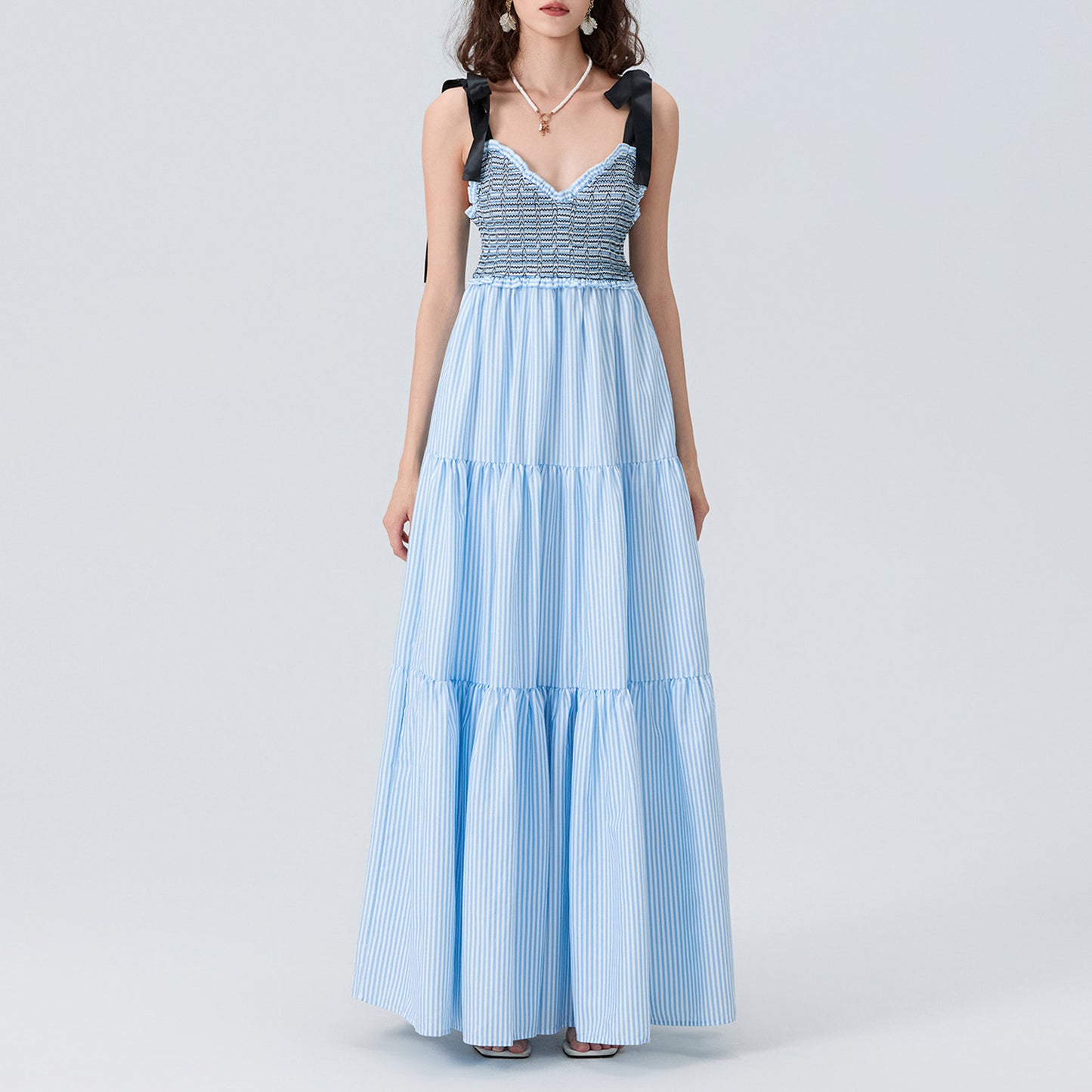 Women's Commuter Sleeveless Hot Long Strap Dress Dresses