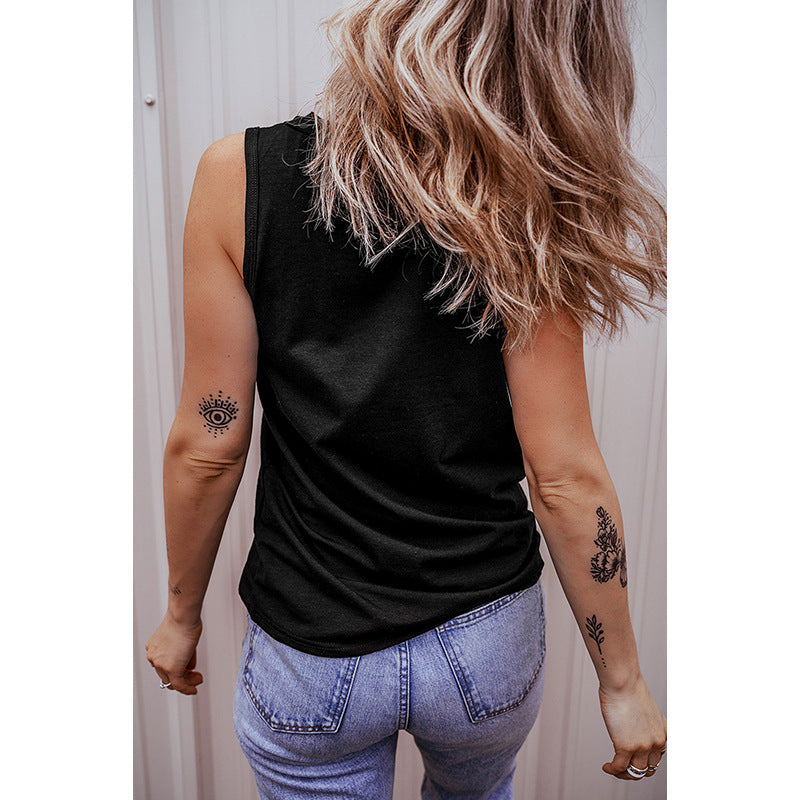 Women's Casual Loose For Summer Pure Color Tops