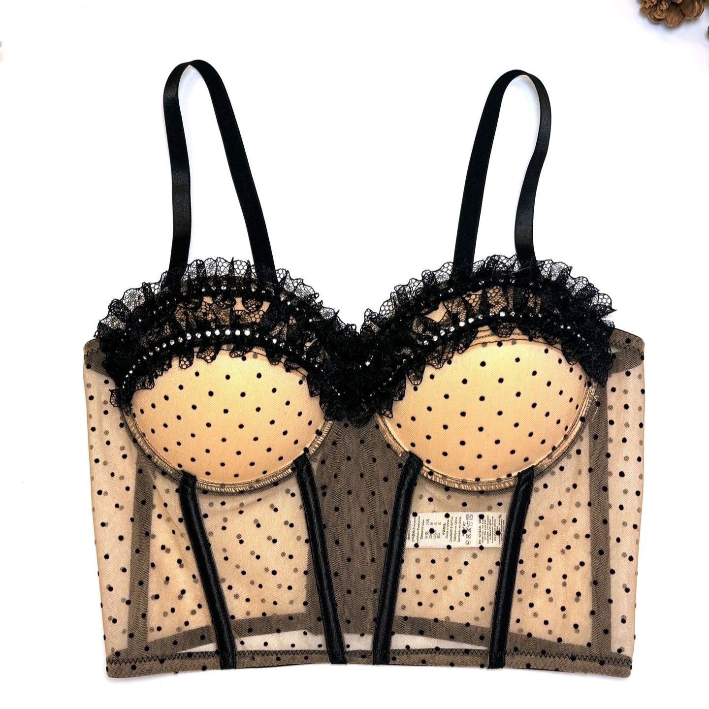 Sexy Lace Underwear Advanced Outerwear Fishbone Tops