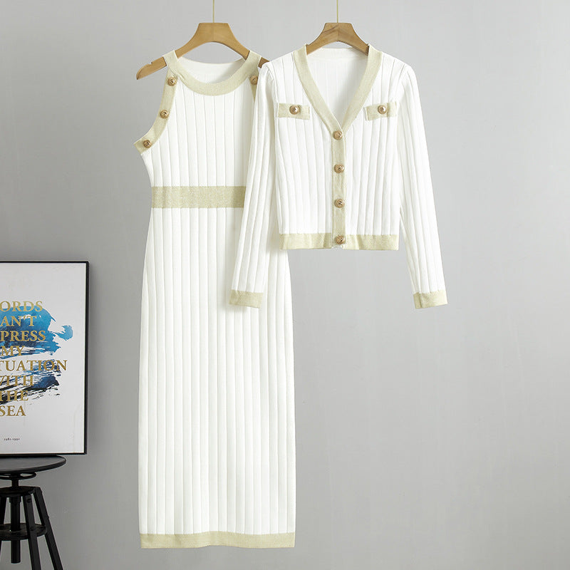 Temperament High Waist Fashion Two-piece Set Suits