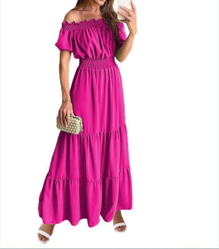 Women's Dress Spring Sleeve Long Pattern Dresses