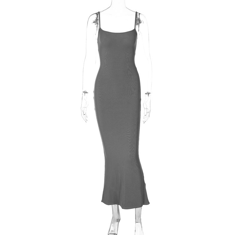Women's Backless Easy To Dream Exquisite Pure Desire Slim Waist Dresses