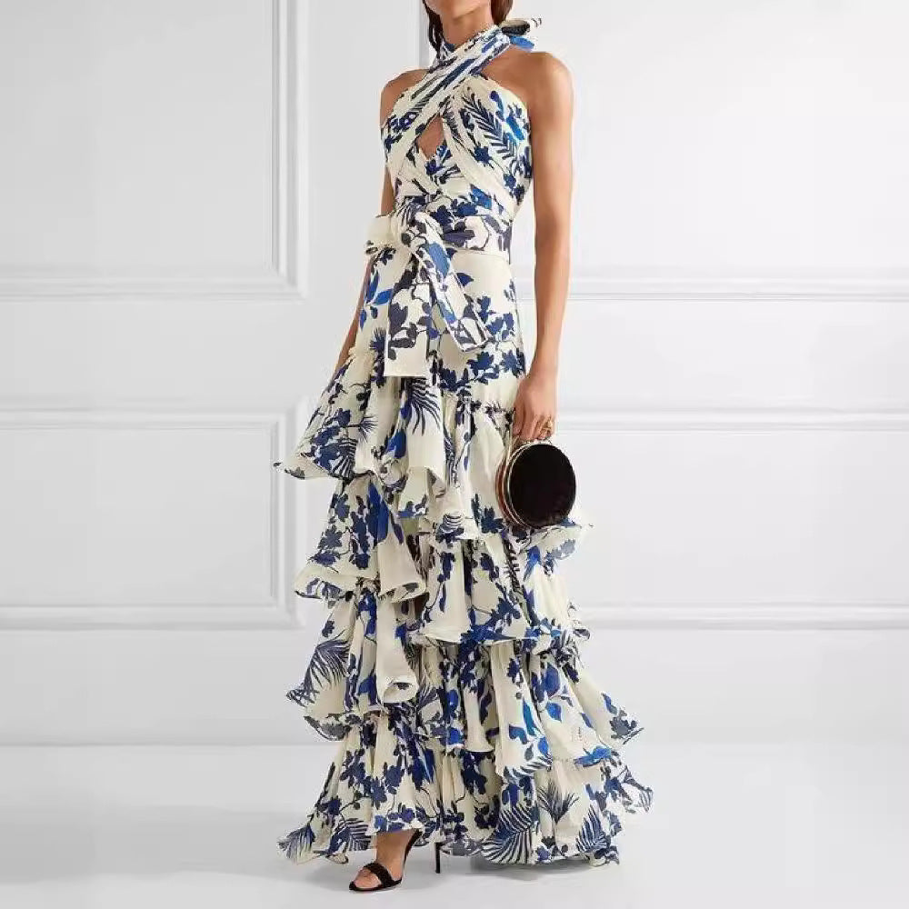 Summer Bohemian Vacation Style Lolita Large Dresses
