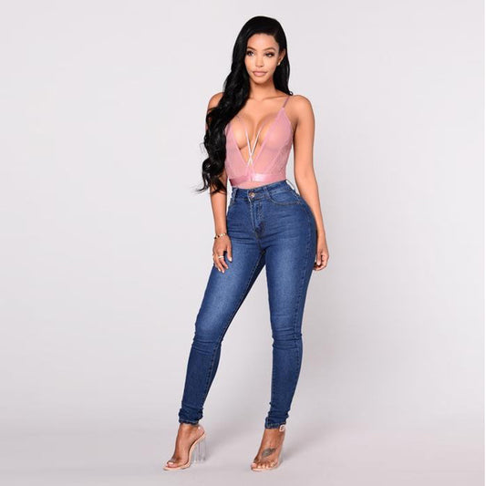 Women's Innovative Slimming High Stretch Pencil Jeans