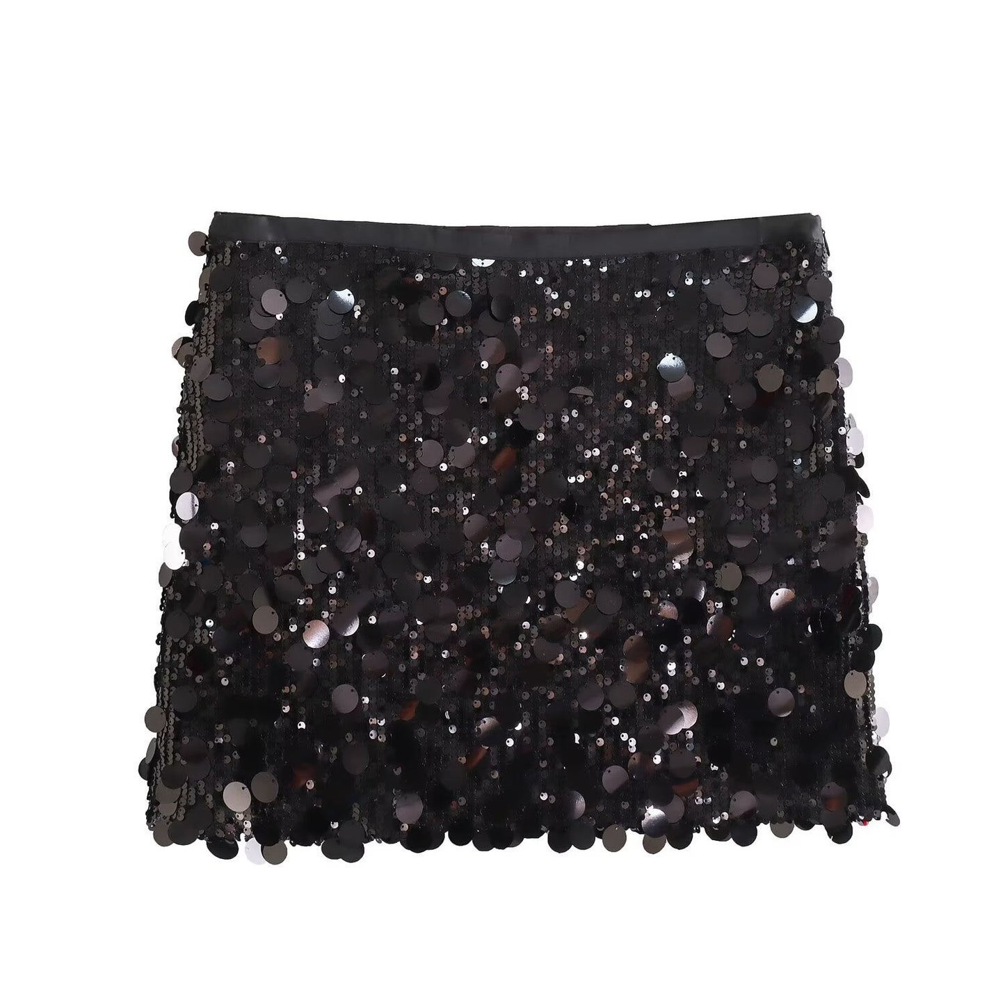 Women's Elegant Slightly Mature Fashion Festival Sequined Skirts