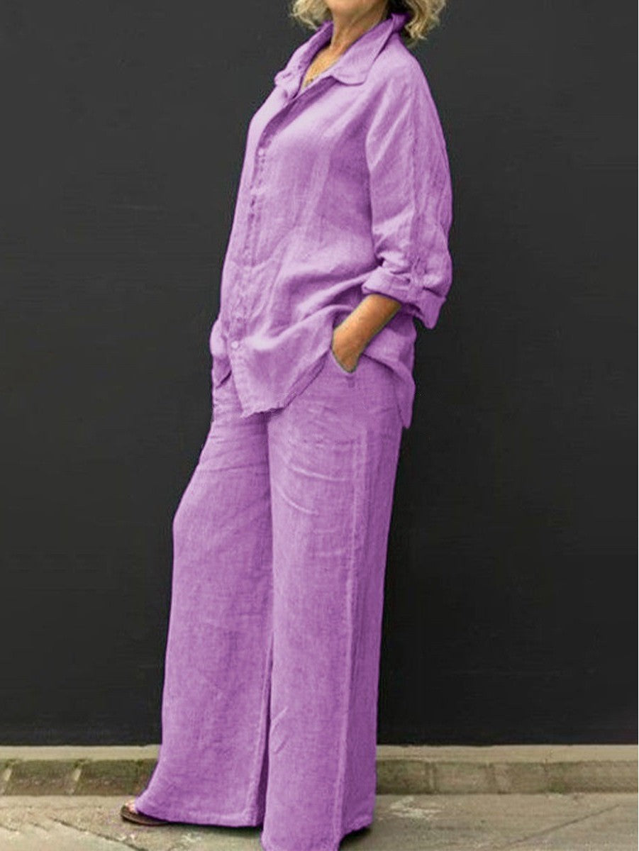 Women's Innovative Shirt Outfit Casual Urban Suits