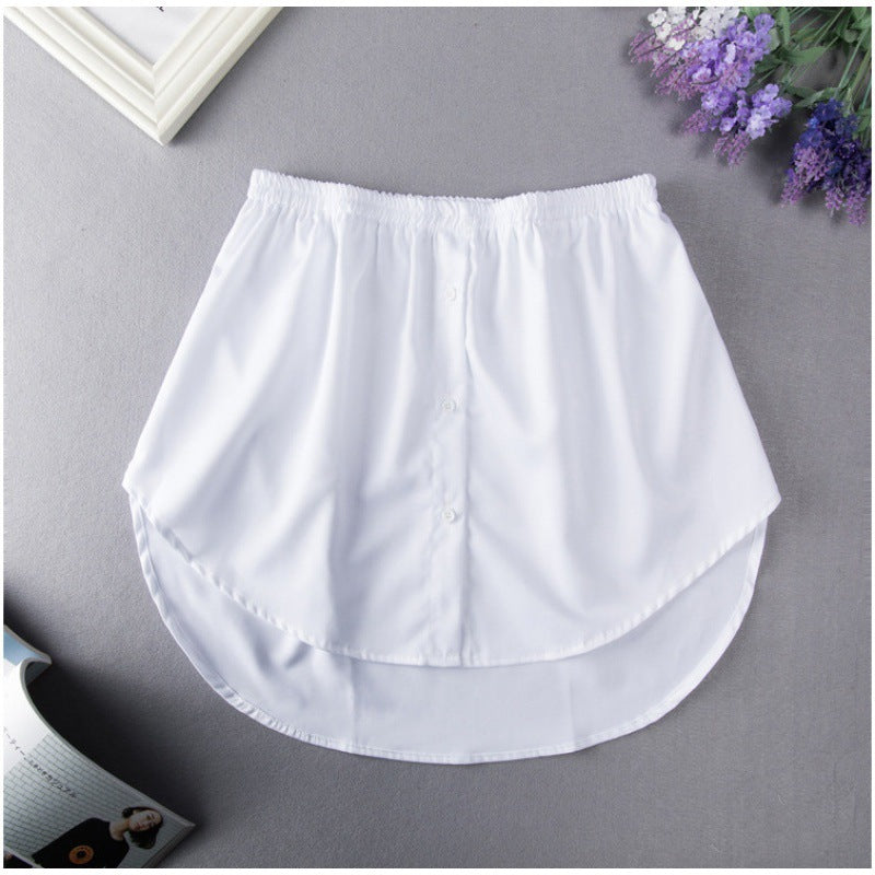 Women's Spring Fake Hem Inner Casual Bottoming Skirts
