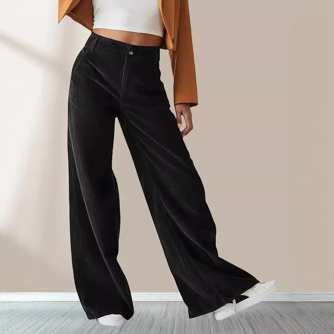 Women's Trousers With High Waist Slimming Casual Pants